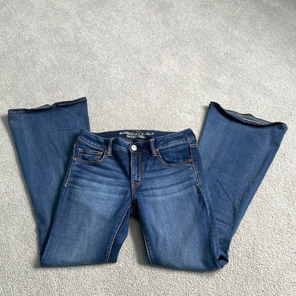 Boho flare jeans
